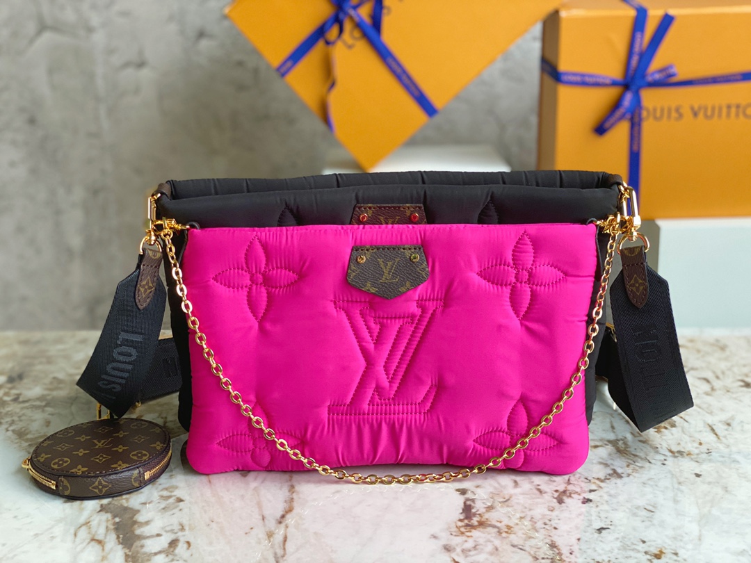 TOP Louis Vuitton LV  MAXI MULTI POCHETTE ACCESSOIRES Bag 34 x 21.5 x 5 cm - 2 Colors
