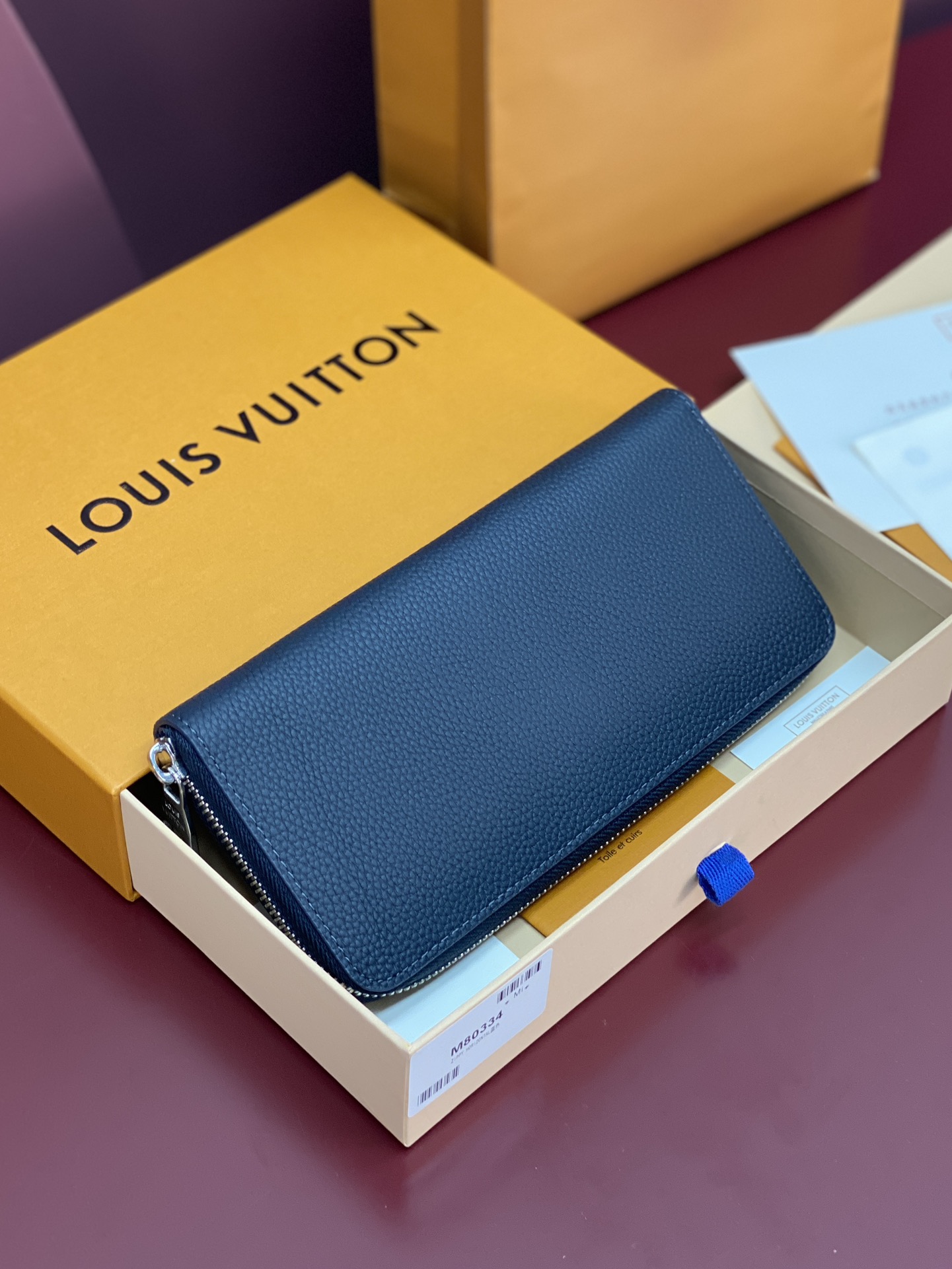 TOP Louis Vuitton LV Zippy Wallet Monogram Aerogram 20x10x2cm - 2 Colors