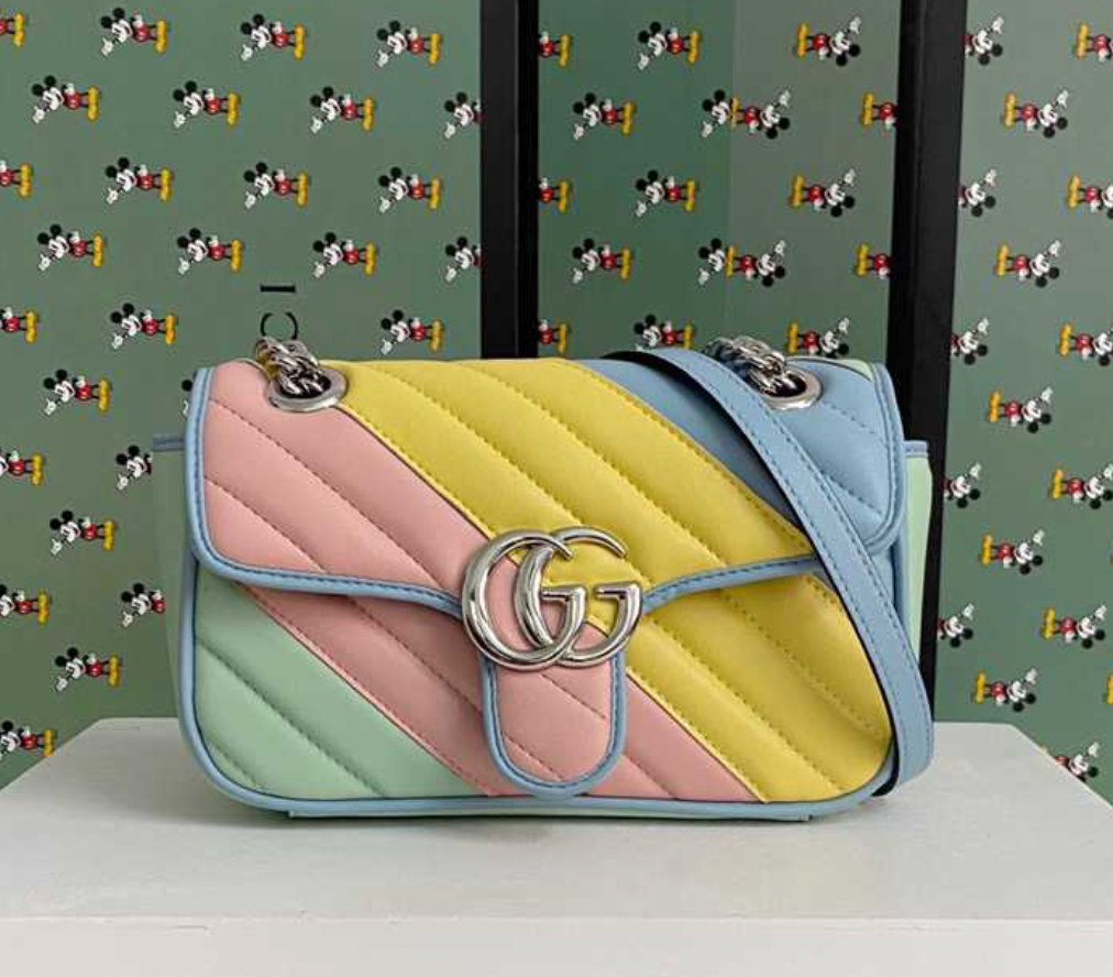 Gucci GG Marmont -Silver buckle(Replica)