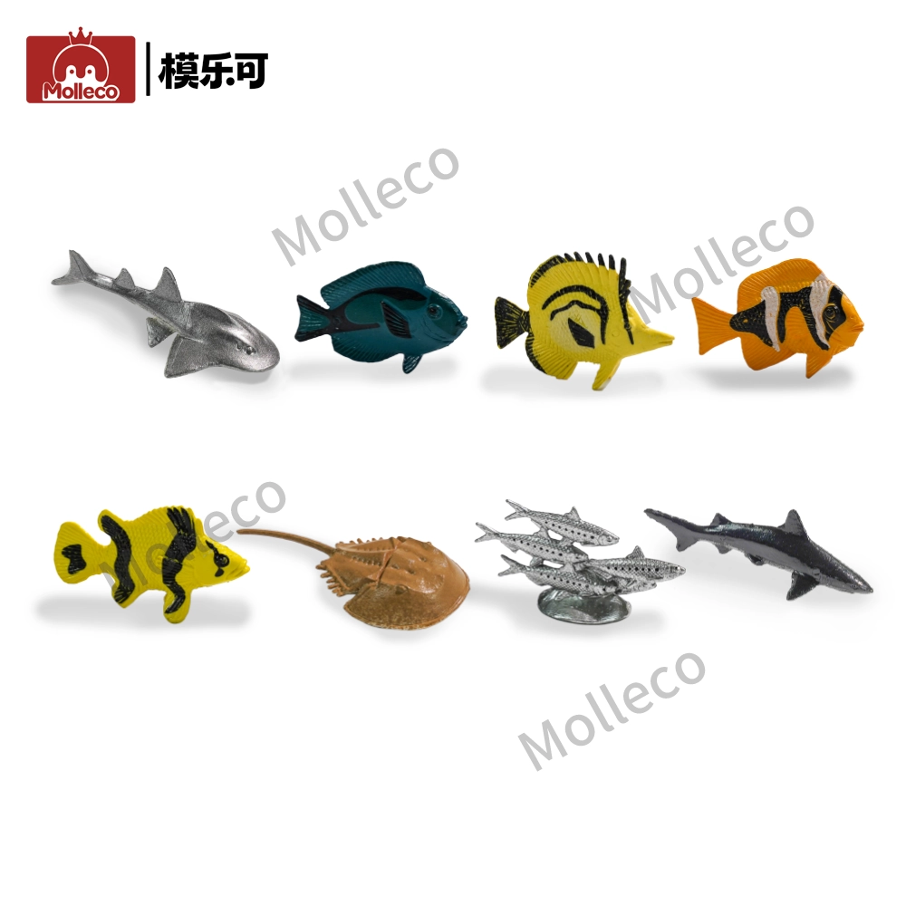 Molleco Marine Animal Figure Toys for Kids and Children Sardine CP048