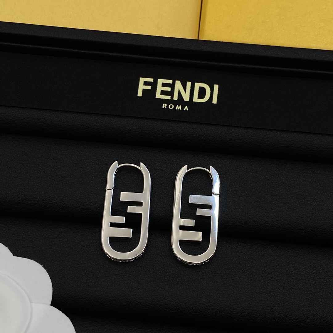 TOP FENDI FF Earrings - 2 Color