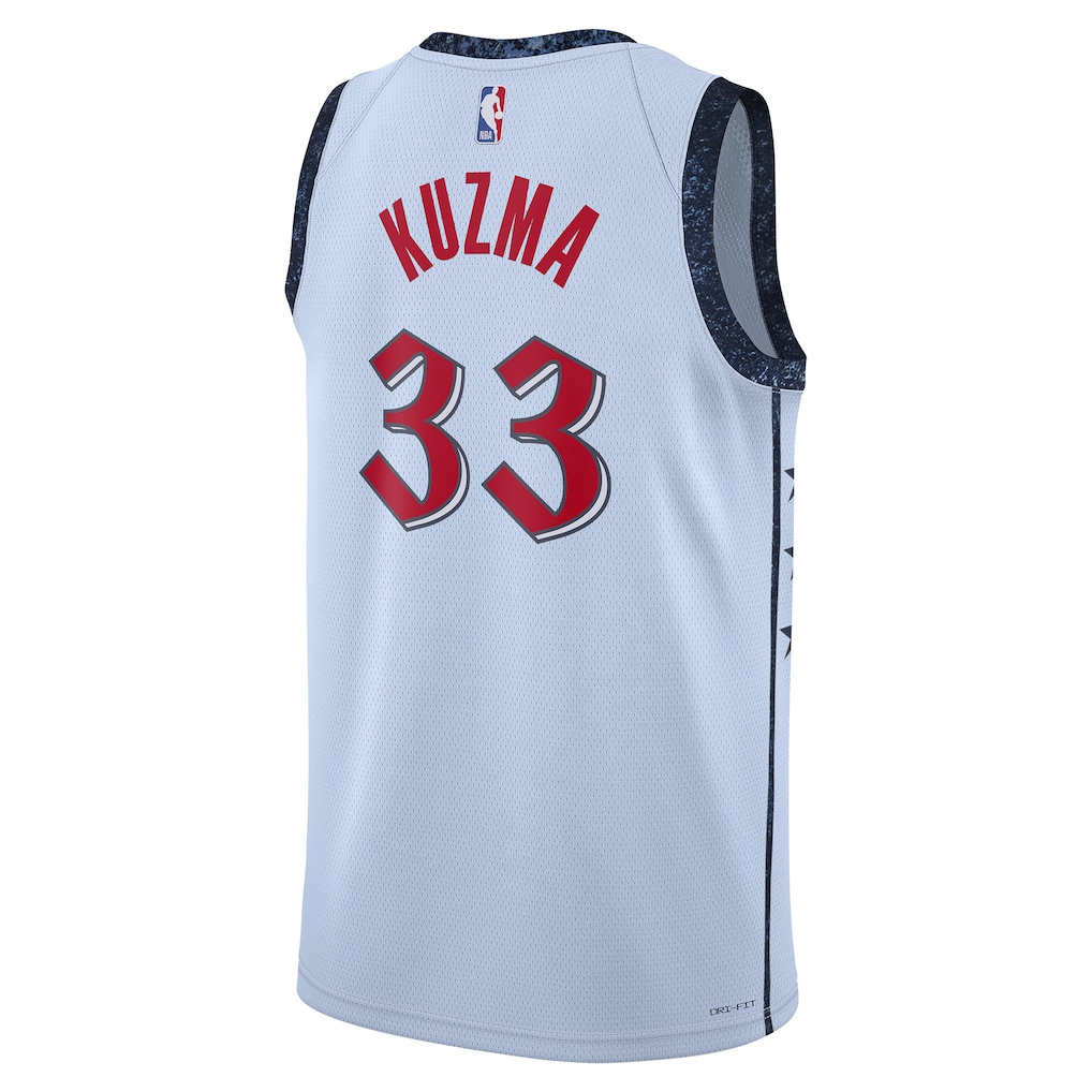 Unisex Washington Wizards Kyle Kuzma Powder Blue 2024/25 Swingman  Jersey - City Edition