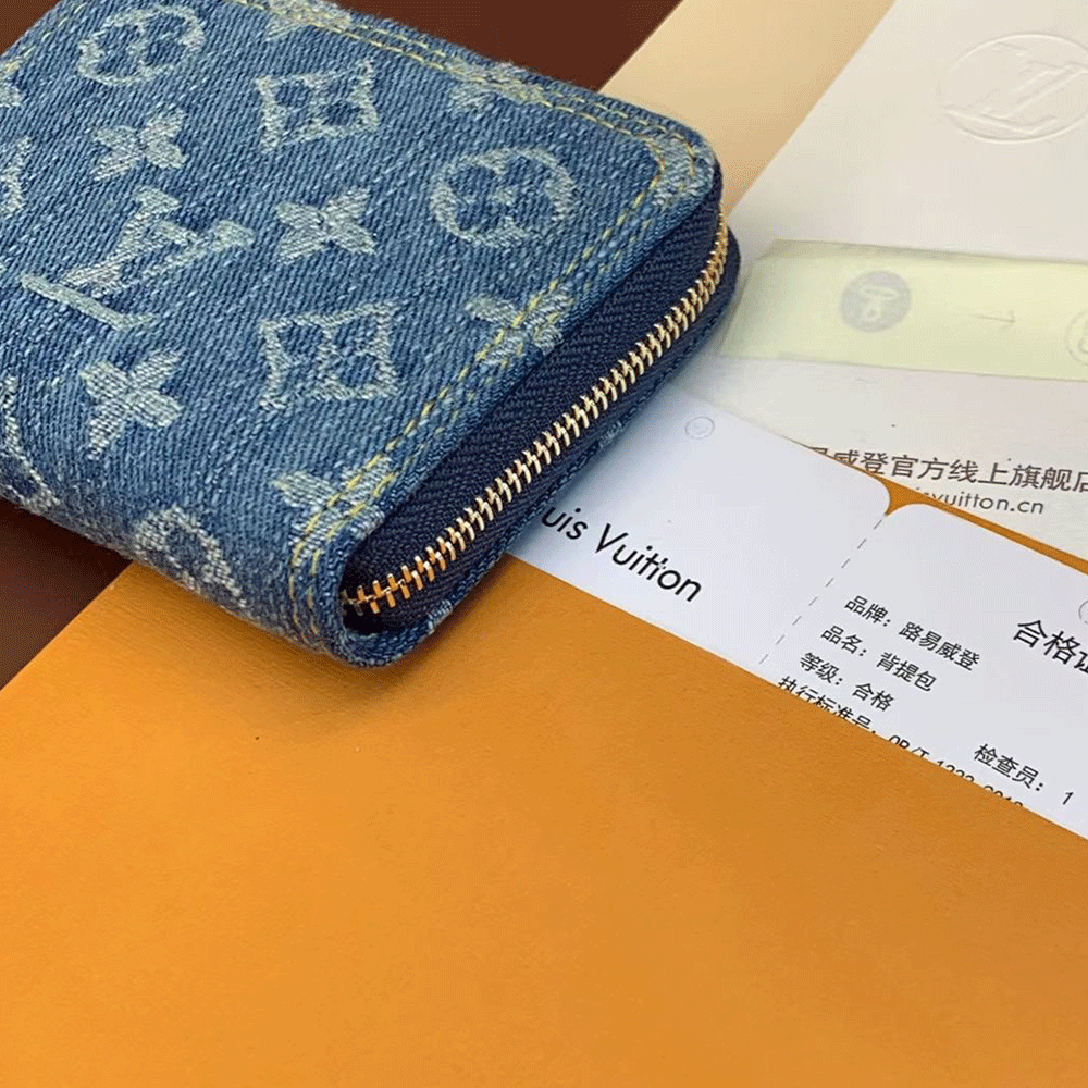 Louis Vuitton LV  Monogram jacquard denim bag （Replica）