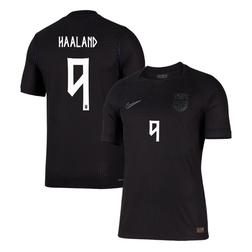 Erling Haaland #9 Norway Away Soccer Jersey 2026 World Cup