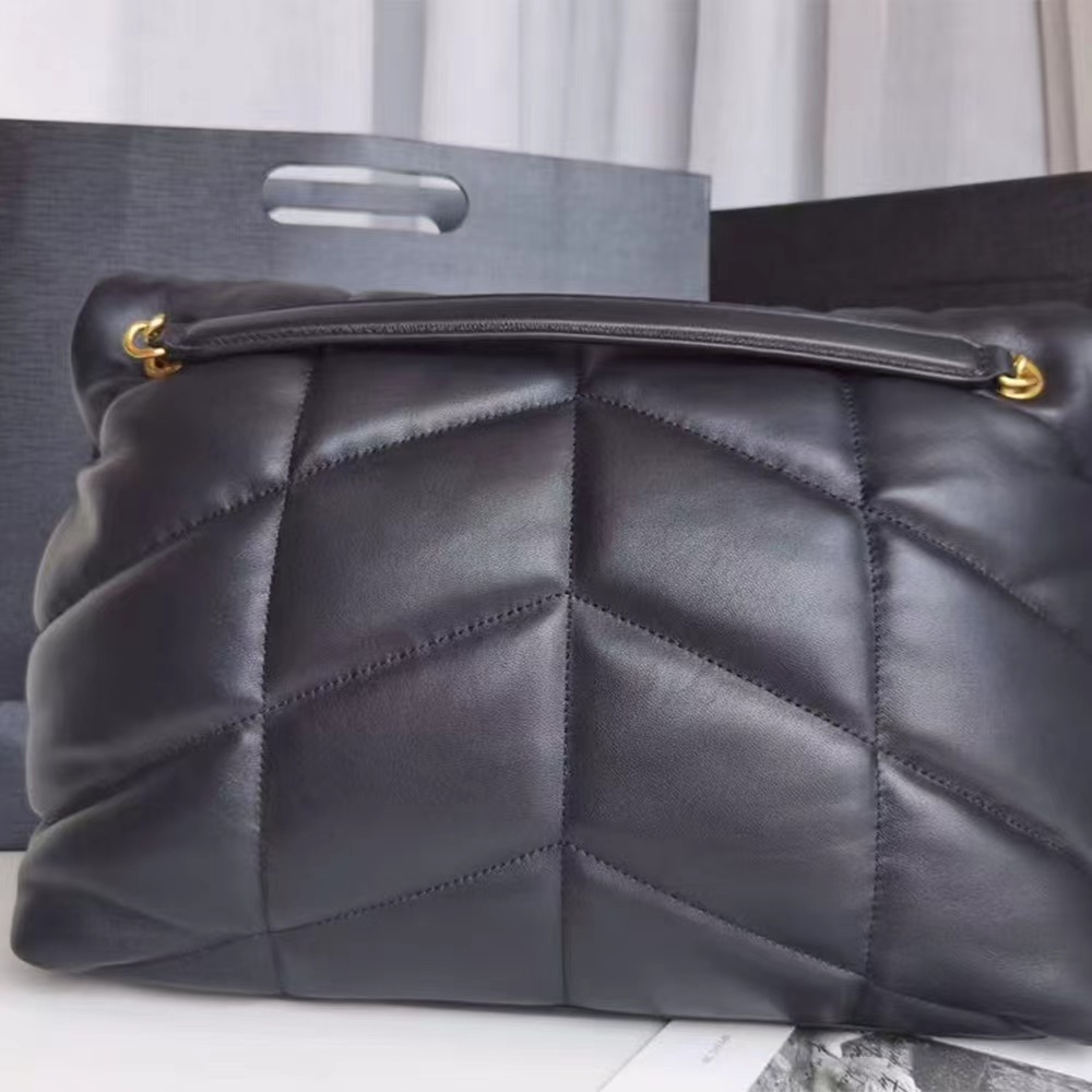 LOULOU PUFFER Medium Quilted Lambskin Handbag (Replica)