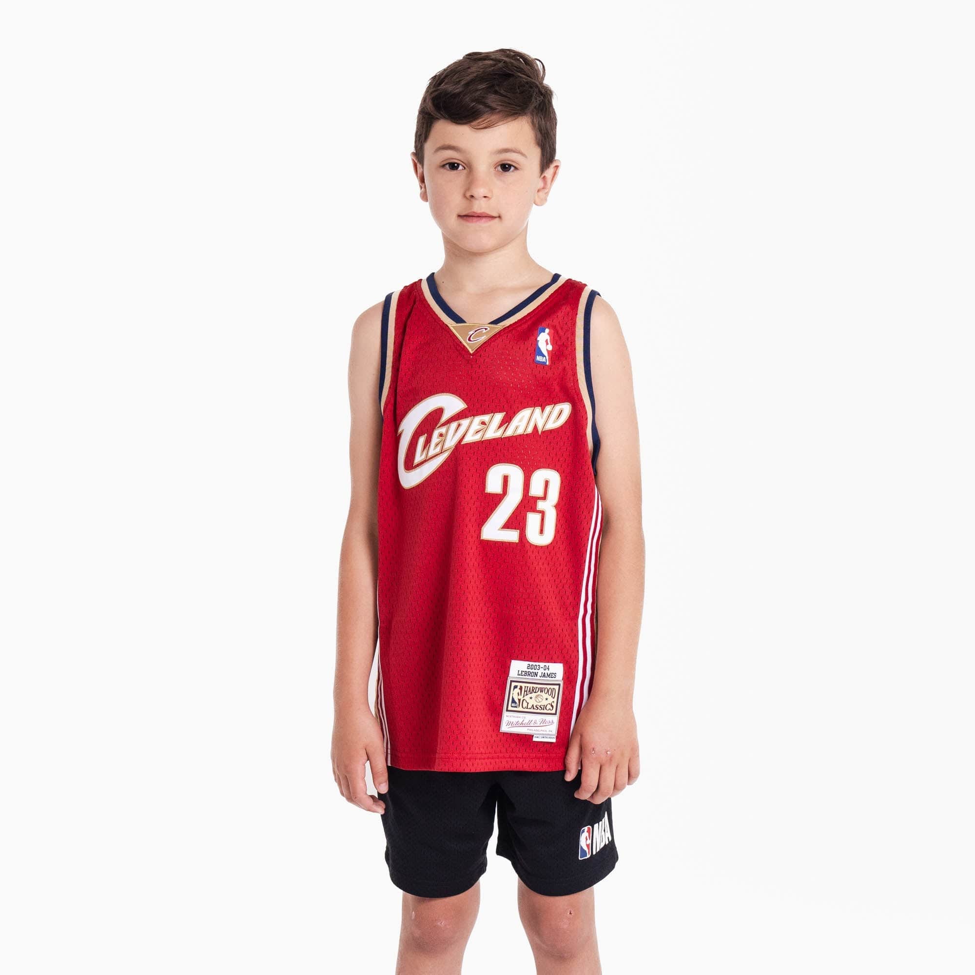 LeBron James Rookie Cleveland Cavaliers HWC Youth NBA Swingman Jersey