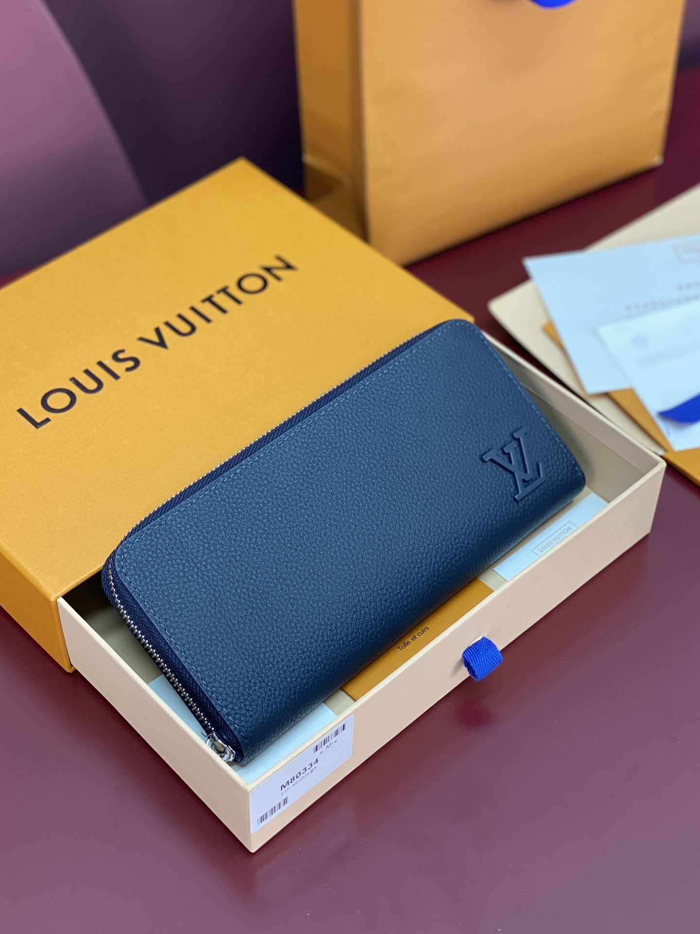 TOP Louis Vuitton LV Zippy Wallet Monogram Aerogram 20x10x2cm - 2 Colors
