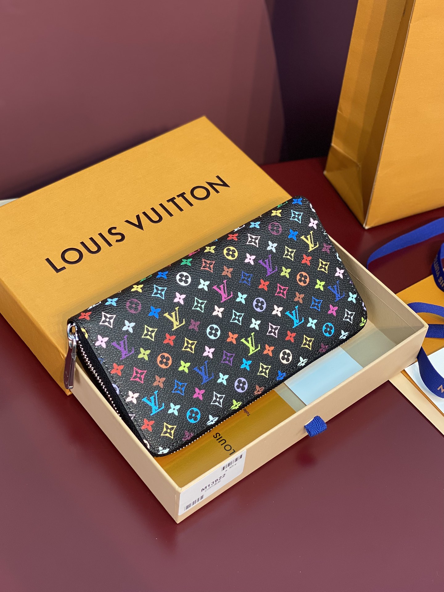 TOP Louis Vuitton LV Zip Wallet 19*10cm - Monogram