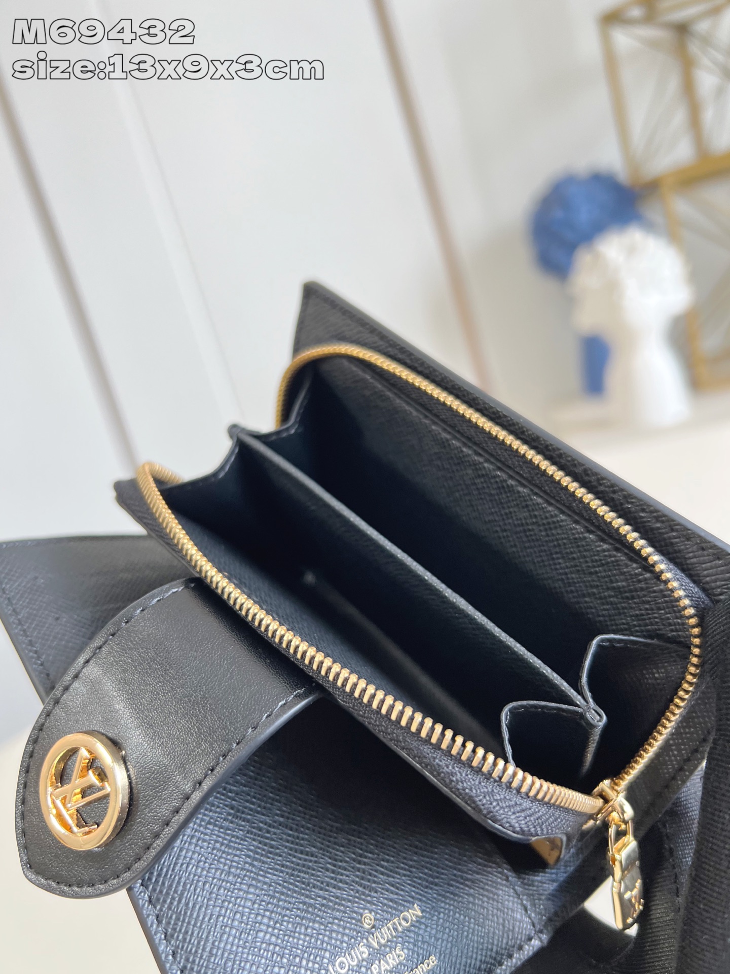 TOP Louis Vuitton LV Juliette Wallet 13 x 9 x 3 cm - Brown