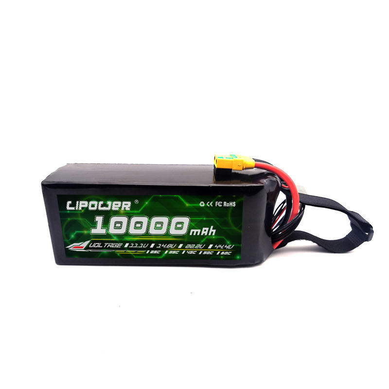 LIPOWER 8000mAh 2S/3S/4S/6S lithium battery 150C discharge rate lithium battery pack - lipowbattery