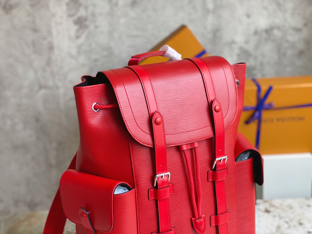 TOP Louis Vuitton LV X Supreme Christopher Backpack 34x13x47cm - 2 Color