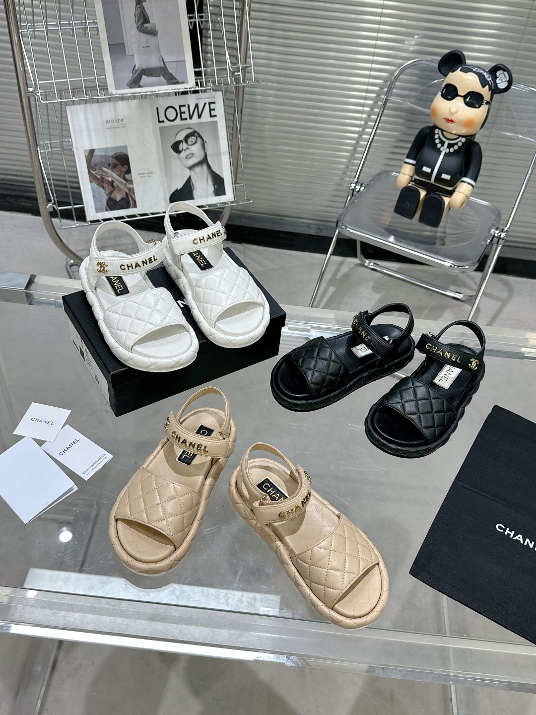 TOP CHANEL 24C Beach Sandals - 3 Colors