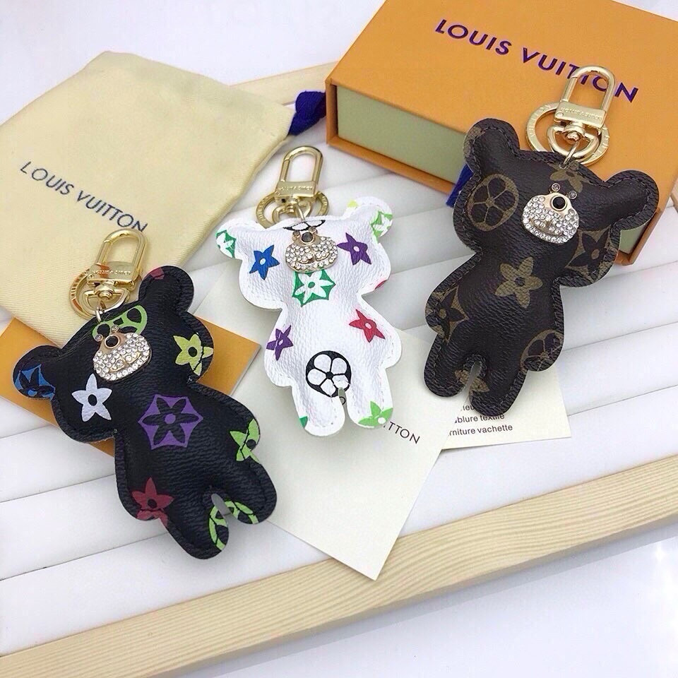 TOP Louis Vuitton LV Bear Key Chain-3 Colors