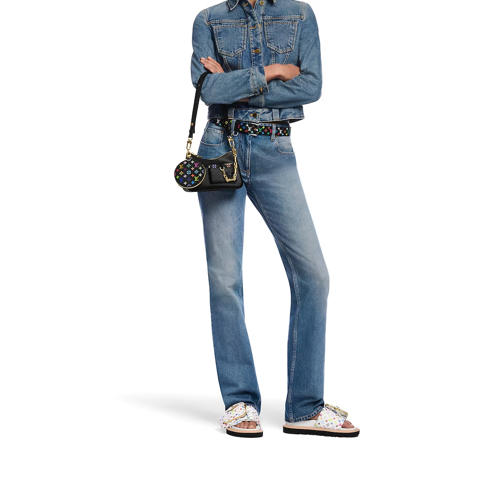 Louis Vuitton x Murakami  Pool Pillow Flat Comfort Mule (Replica)