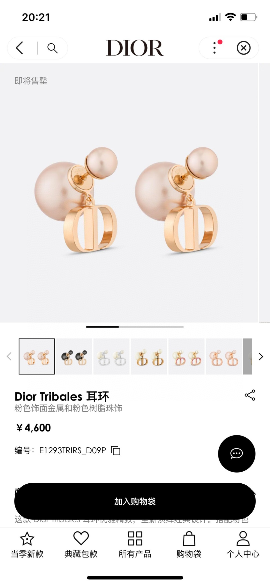 TOP Christian Dior Earrings