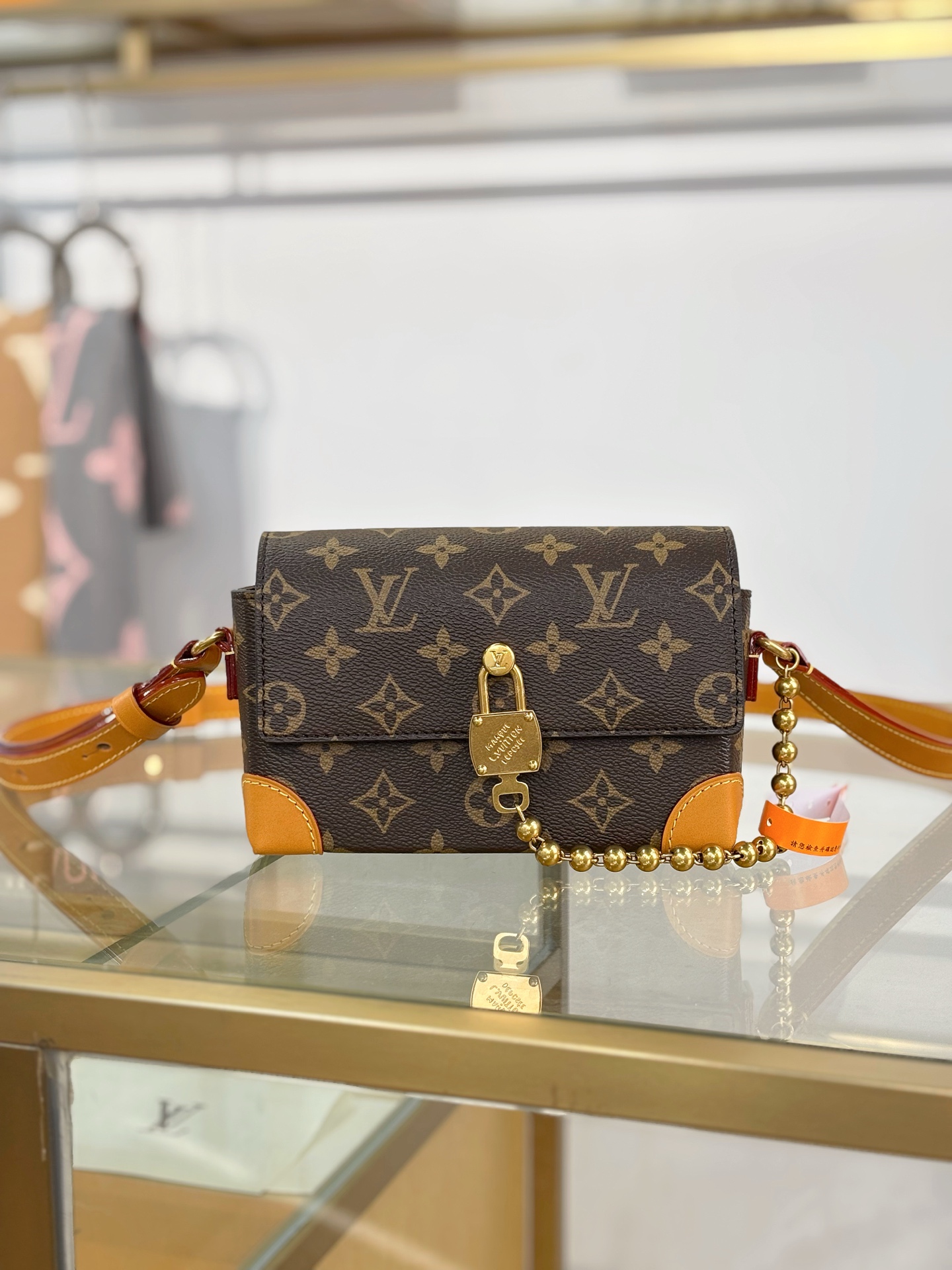 TOP Louis Vuitton LV Steamer Bag 18x11x6.5cm - Brown