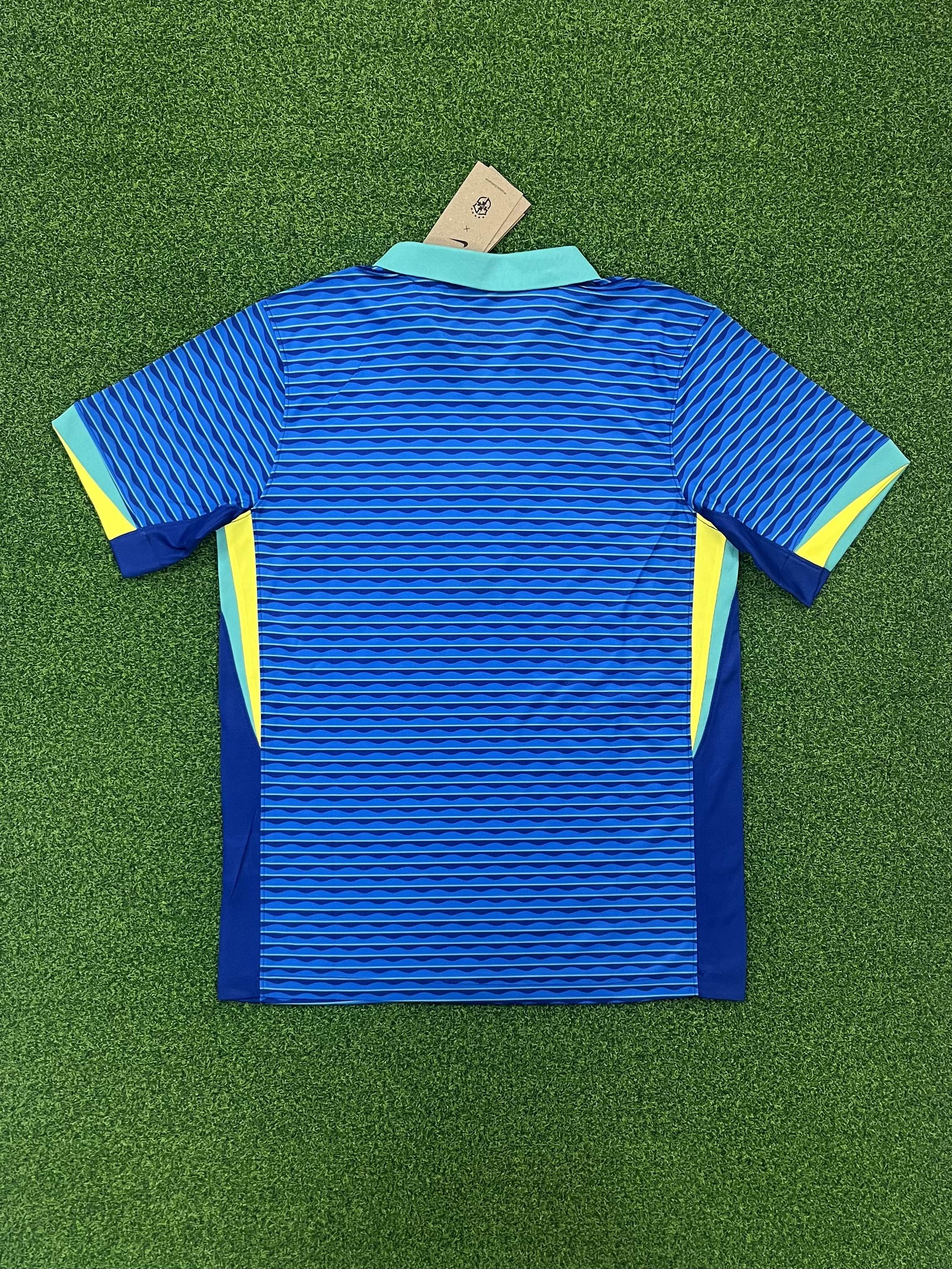 2425  Brazil away jersey...Player embroidery version