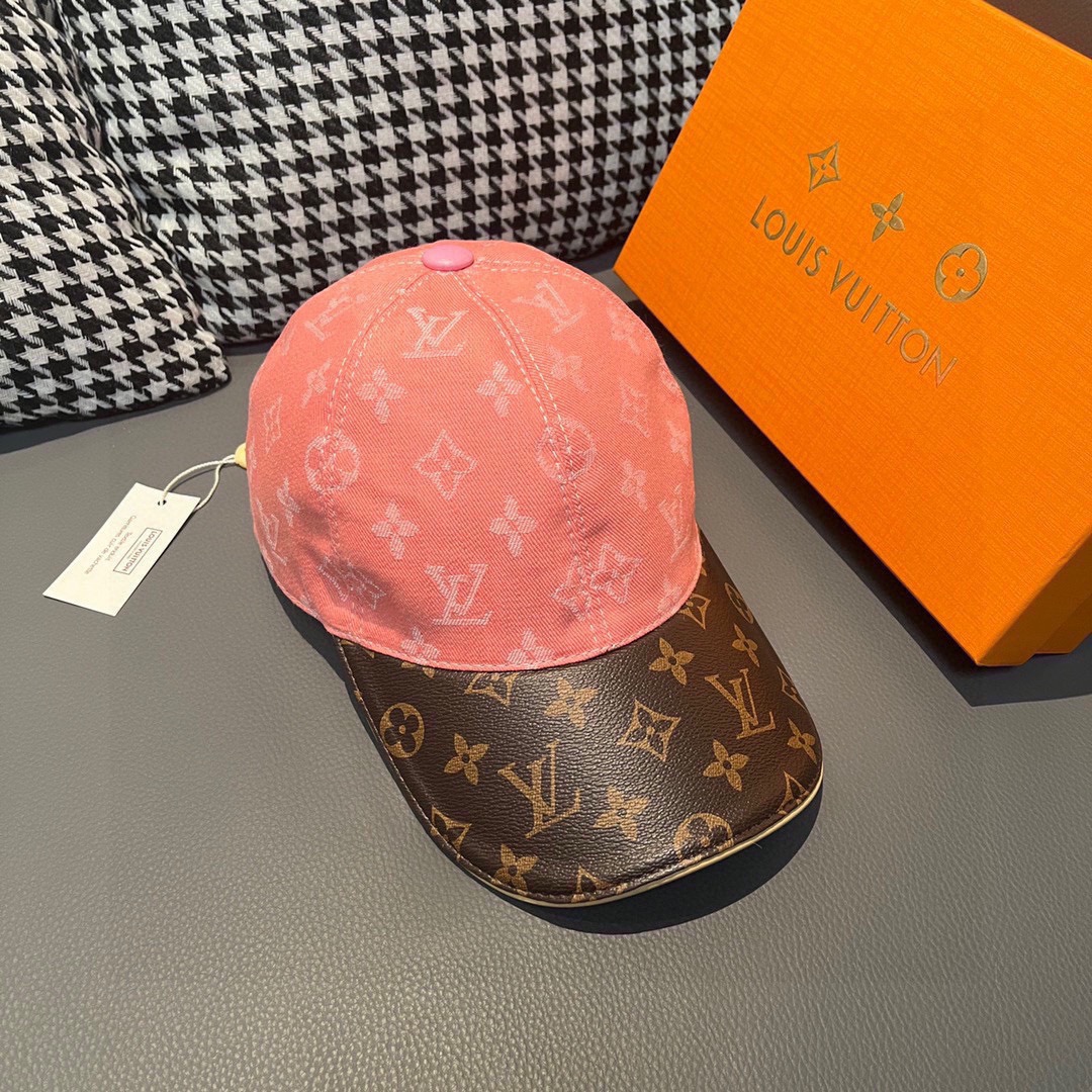TOP Louis Vuitton Assorted Colors Baseball Hat -4 Colors