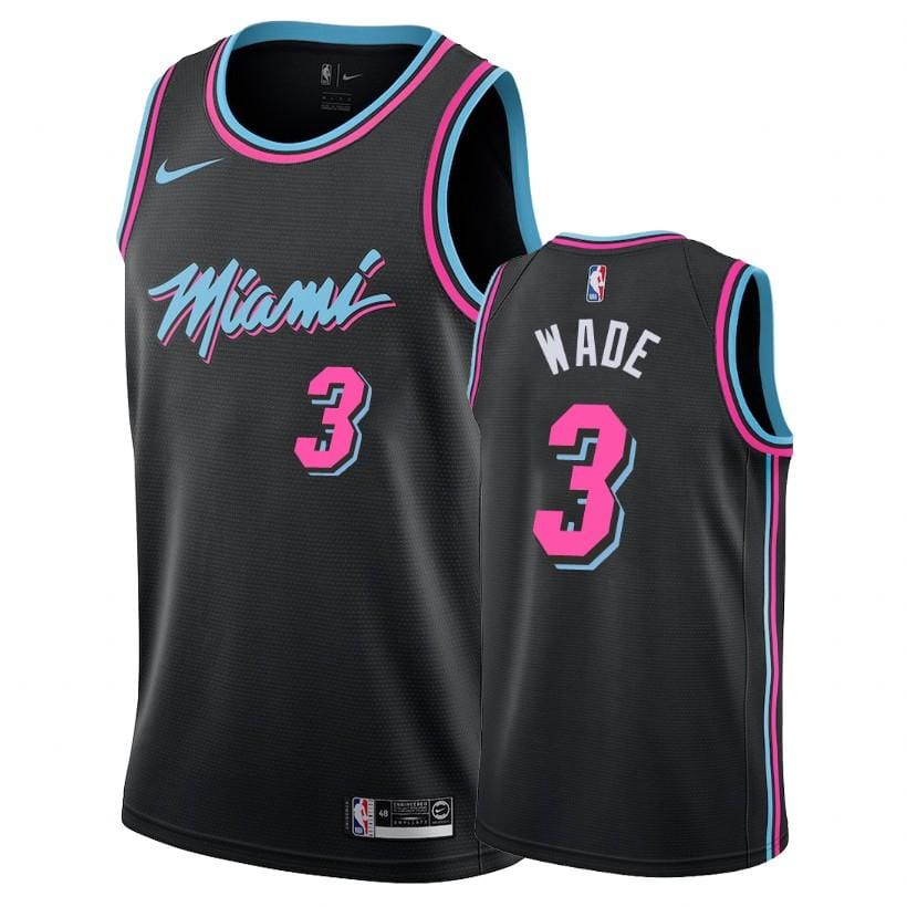 Dwyane Wade Miami Heat Vice City Edition Jersey