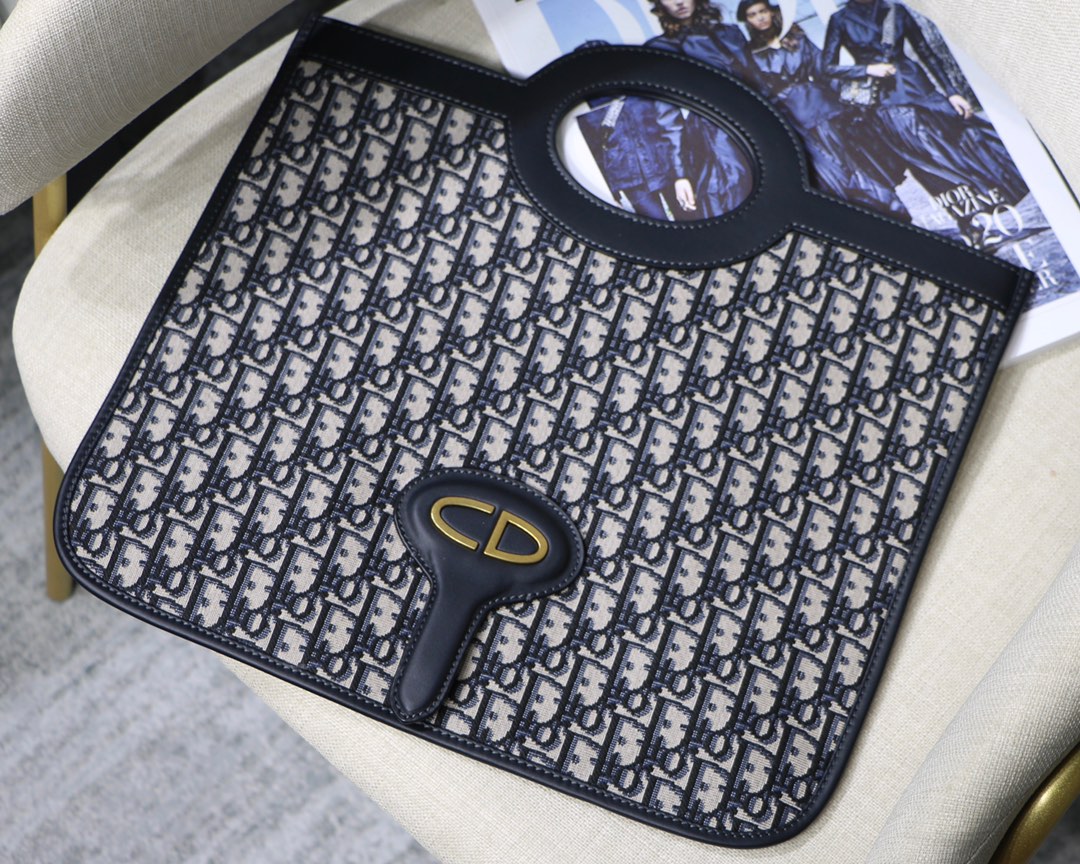 TOP Christian Dior Classic Canvas Shopping Bag 39cm