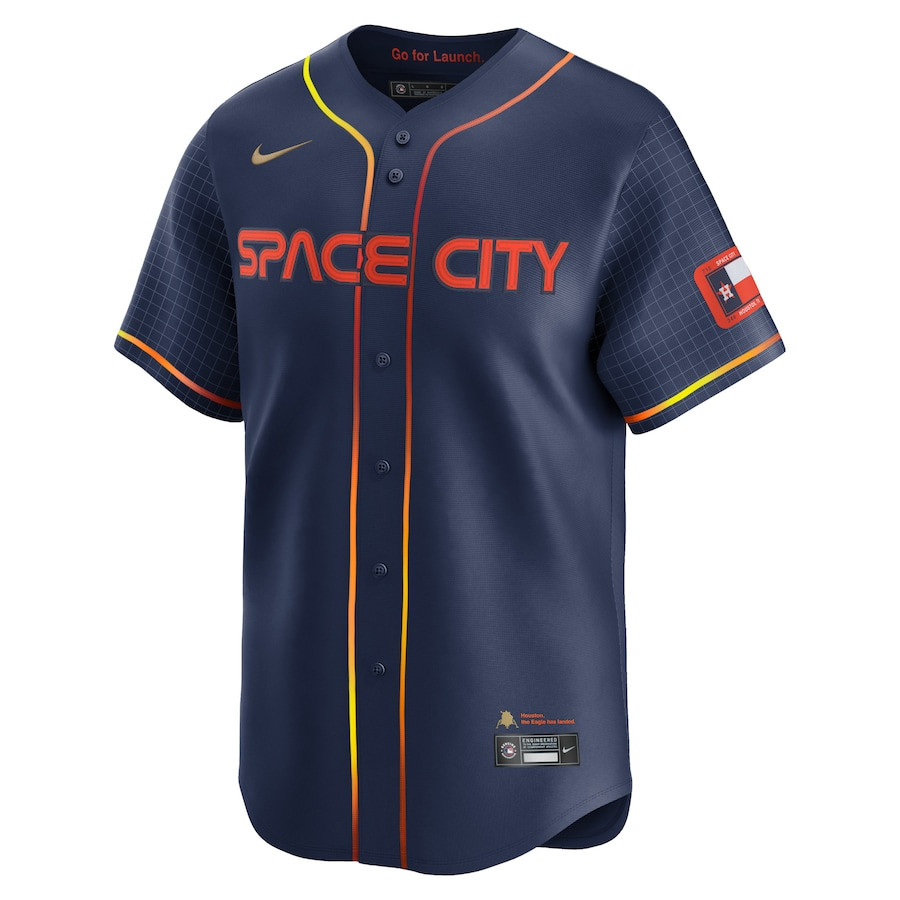 Kyle Tucker 30 Houston Astros City Connect Limited Men Jersey – Navy