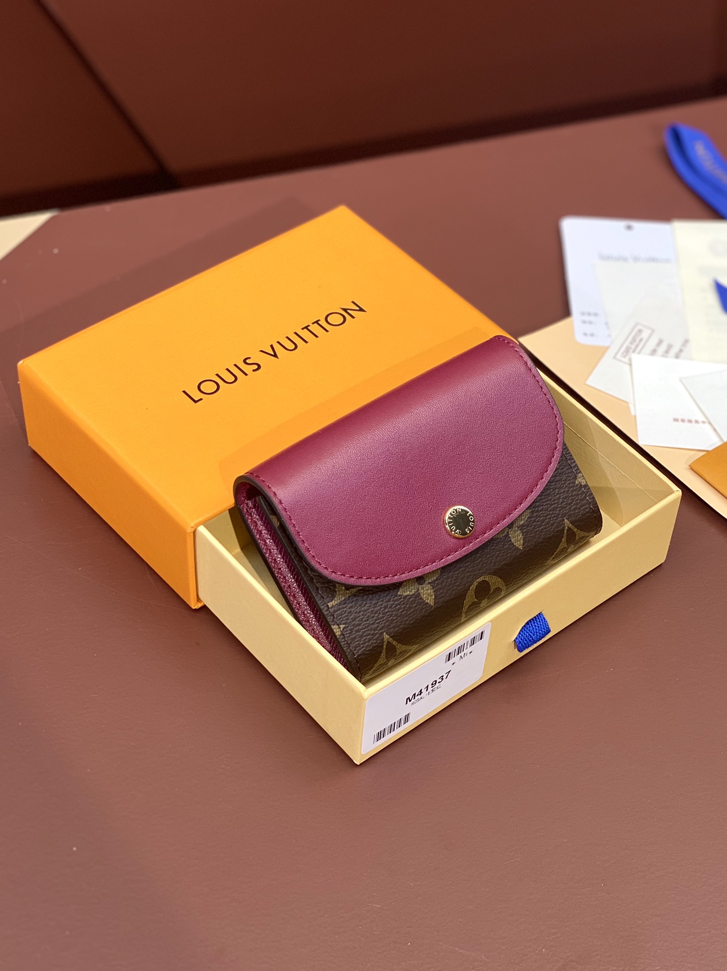 TOP Louis Vuitton LV Rosalie Wallet 11 x 8 x 2.5 cm - 4 Colors