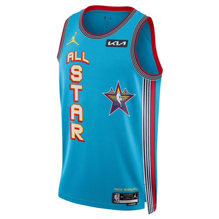Kevin Durant NBA 2025 All-Star Game Men's Custom Jersey - Blue
