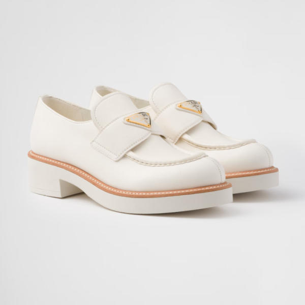 TOP PRADA Leather loafers - 2 Color