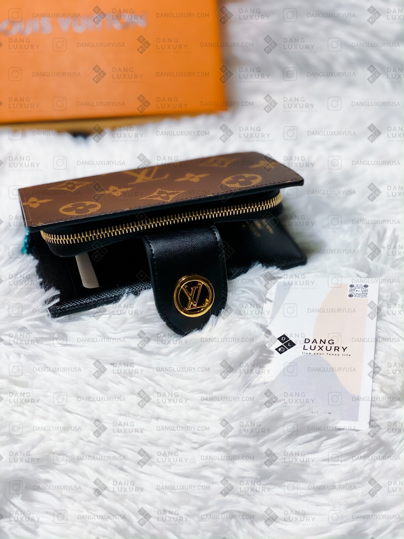 TOP Louis Vuitton LV LV Juliette Folding Wallet