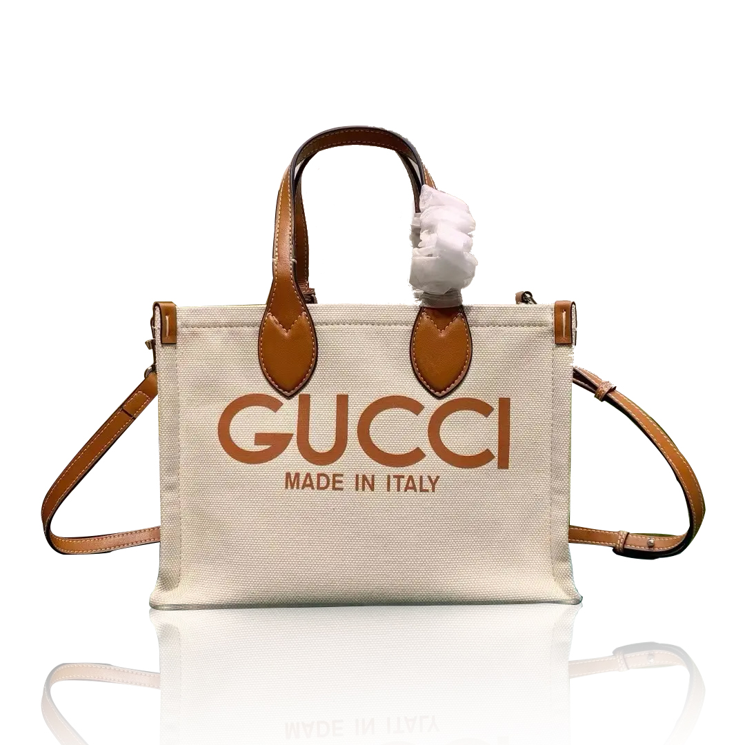 GUCCI TOTE BAG WITH GUCCI PRINT (10A Mirror Version)