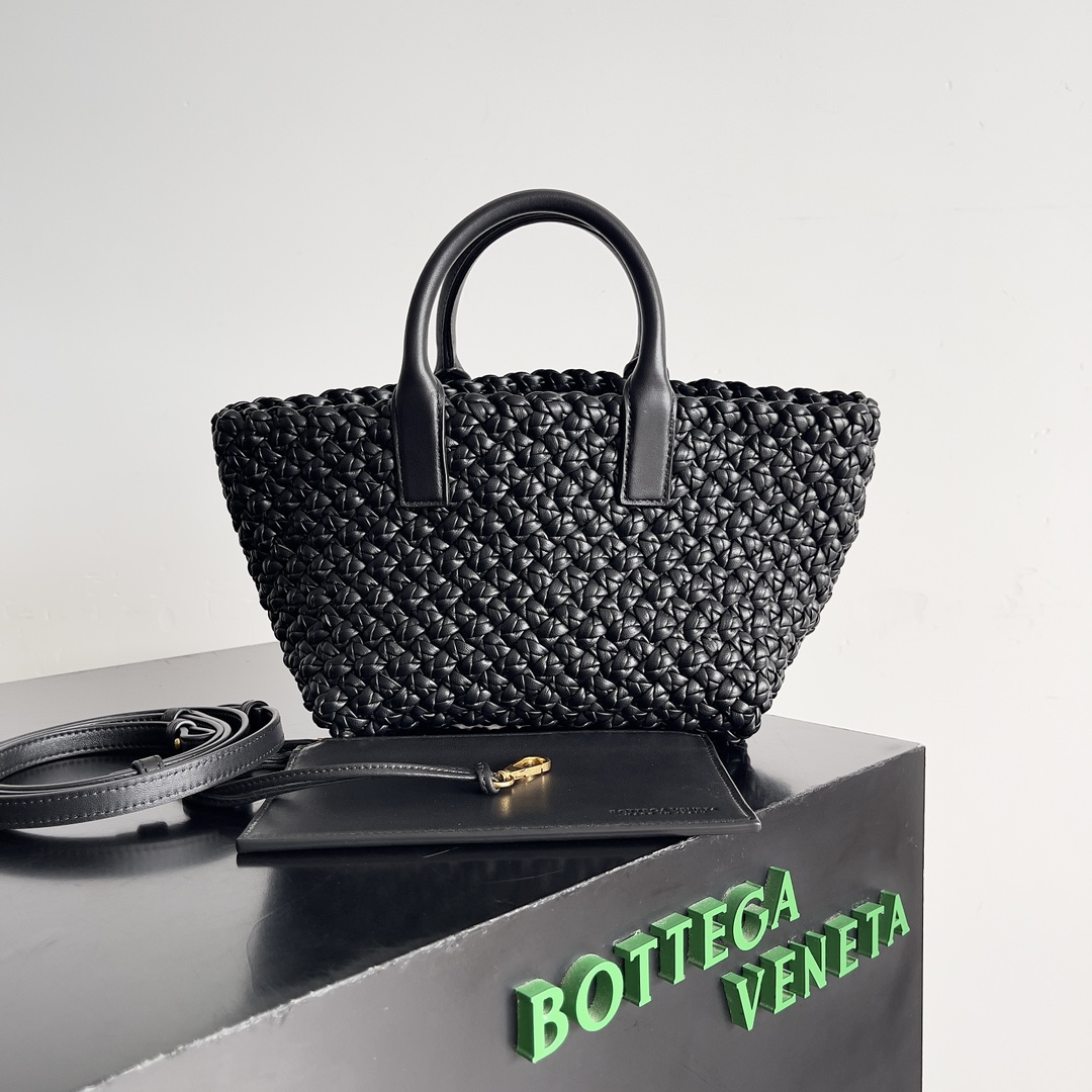 TOP Bottega Veneta BV Mini Cabat Weaving Bag 22*15.5*6.5cm - 2 Color