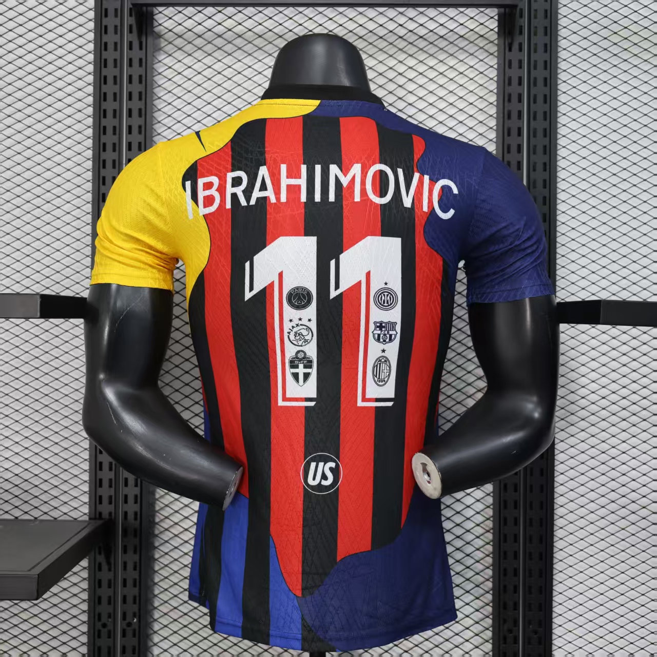 2025/2026 Player Version Ibrahimović Personal Commemorative Edition Soccer Jersey 1:1 Thai Quality