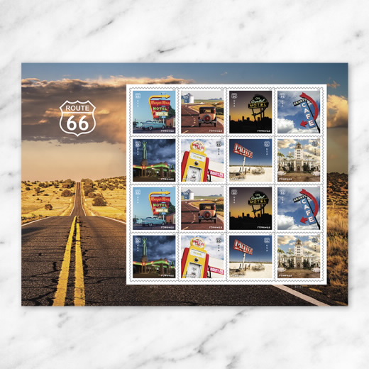 Route 66 Stamps