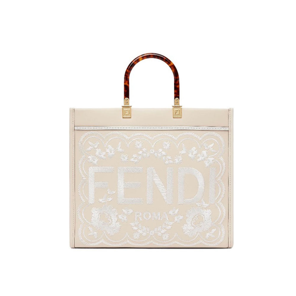 FENDI Sunshine Flower Embroidery Bag Medium(Replica)