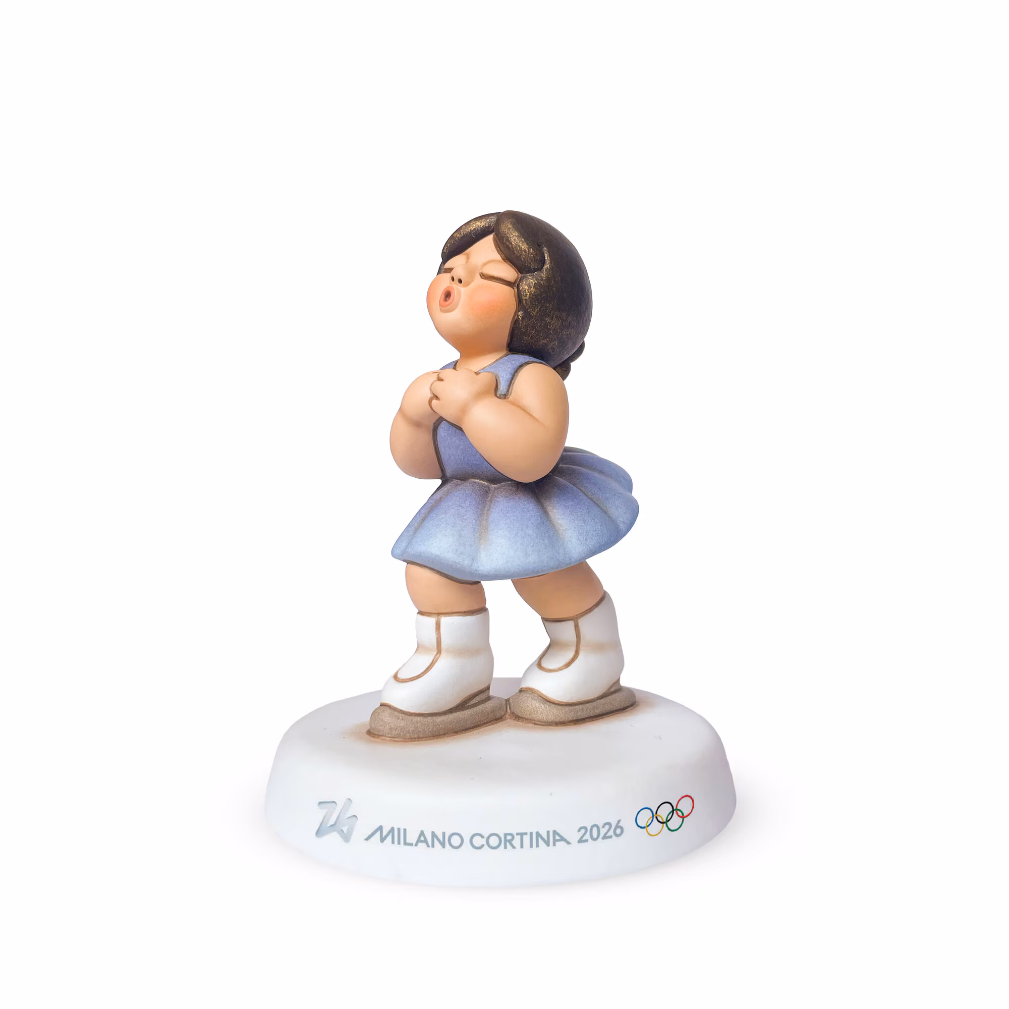 Milano Cortina 2026 Olympics Figure Skating Ceramic Model