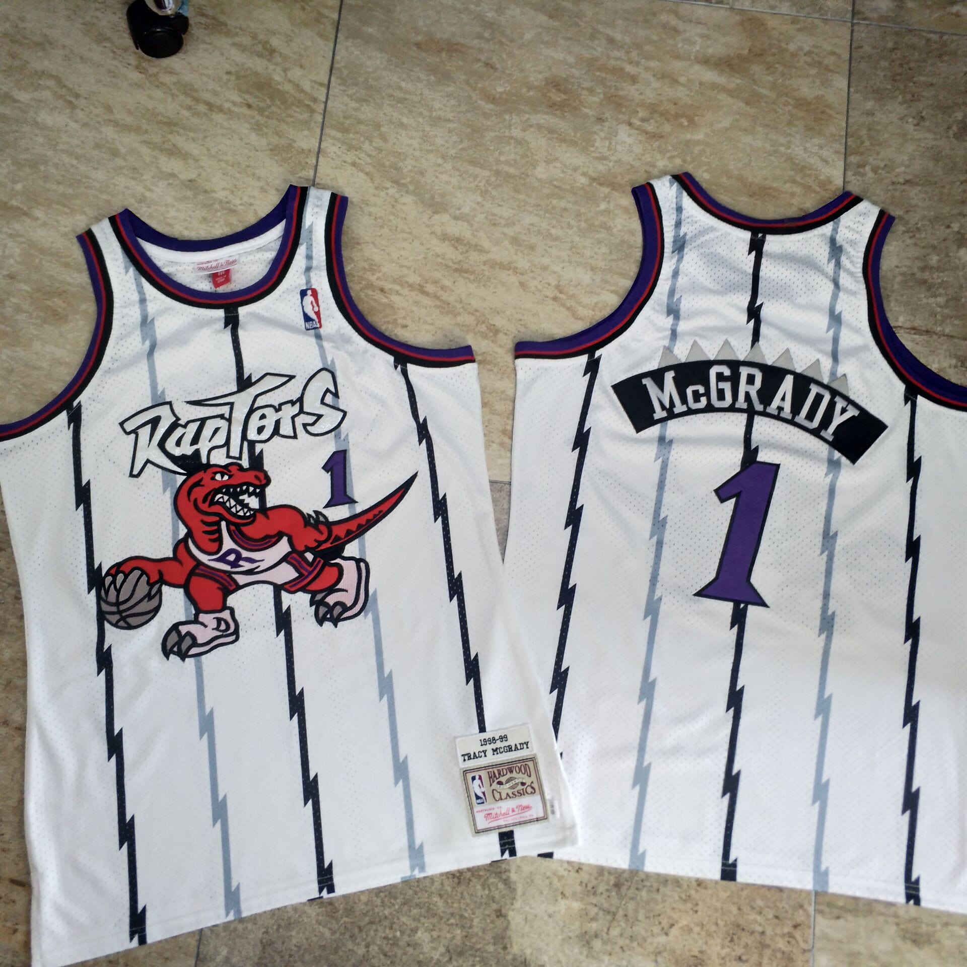 Tracy McGrady Toronto Raptors Throwback Jersey
