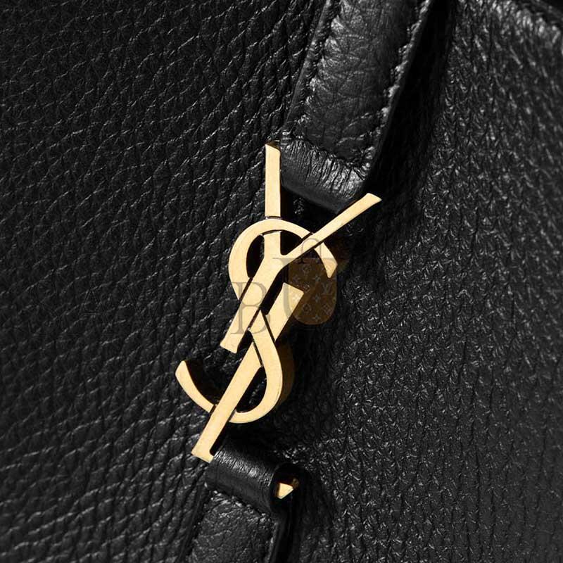 YSL LE 5 À 7 BABY BEA IN GRAINED LEATHER 872469AADUU1000 (18*15*13cm)