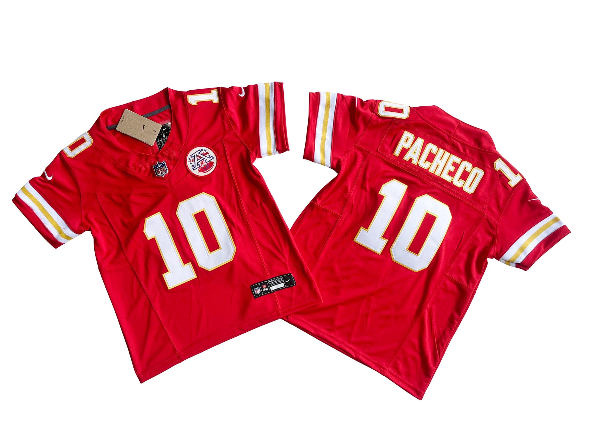 Kansas City 10# Isiah Pacheco Youth  Vapor F.U.S.E. Limited Jersey