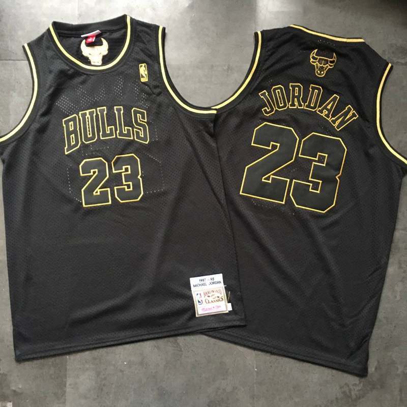 Michael Jordan Chicago Bulls Retro Jersey - Black