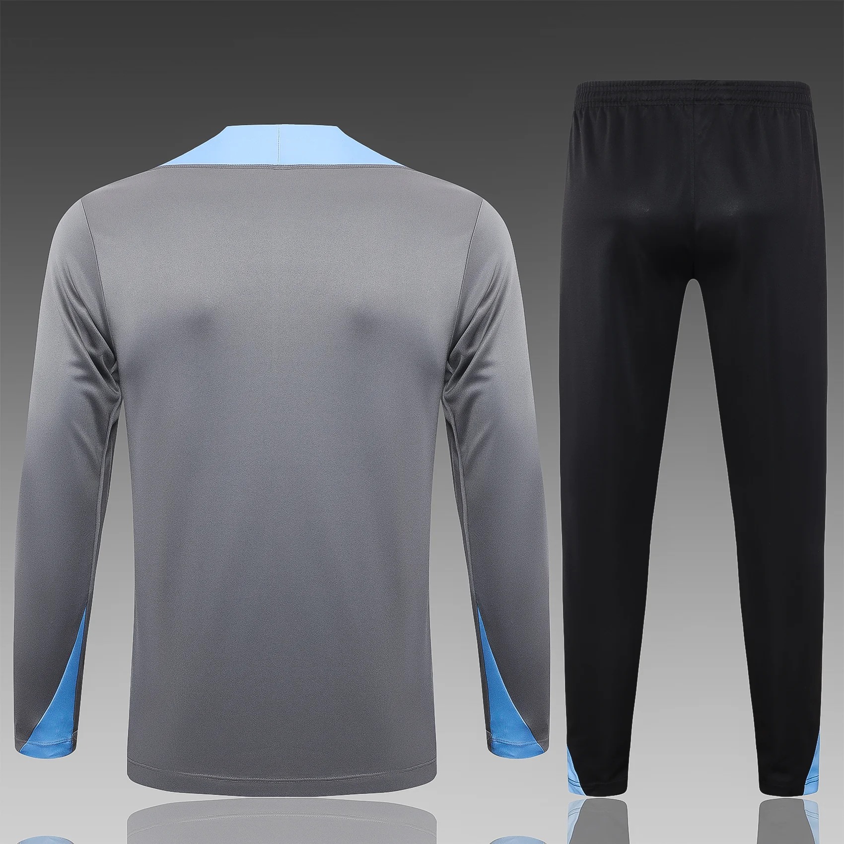 Tottenham Hotspur 2024-25 Grey Half-Zip Training Tracksuit Set