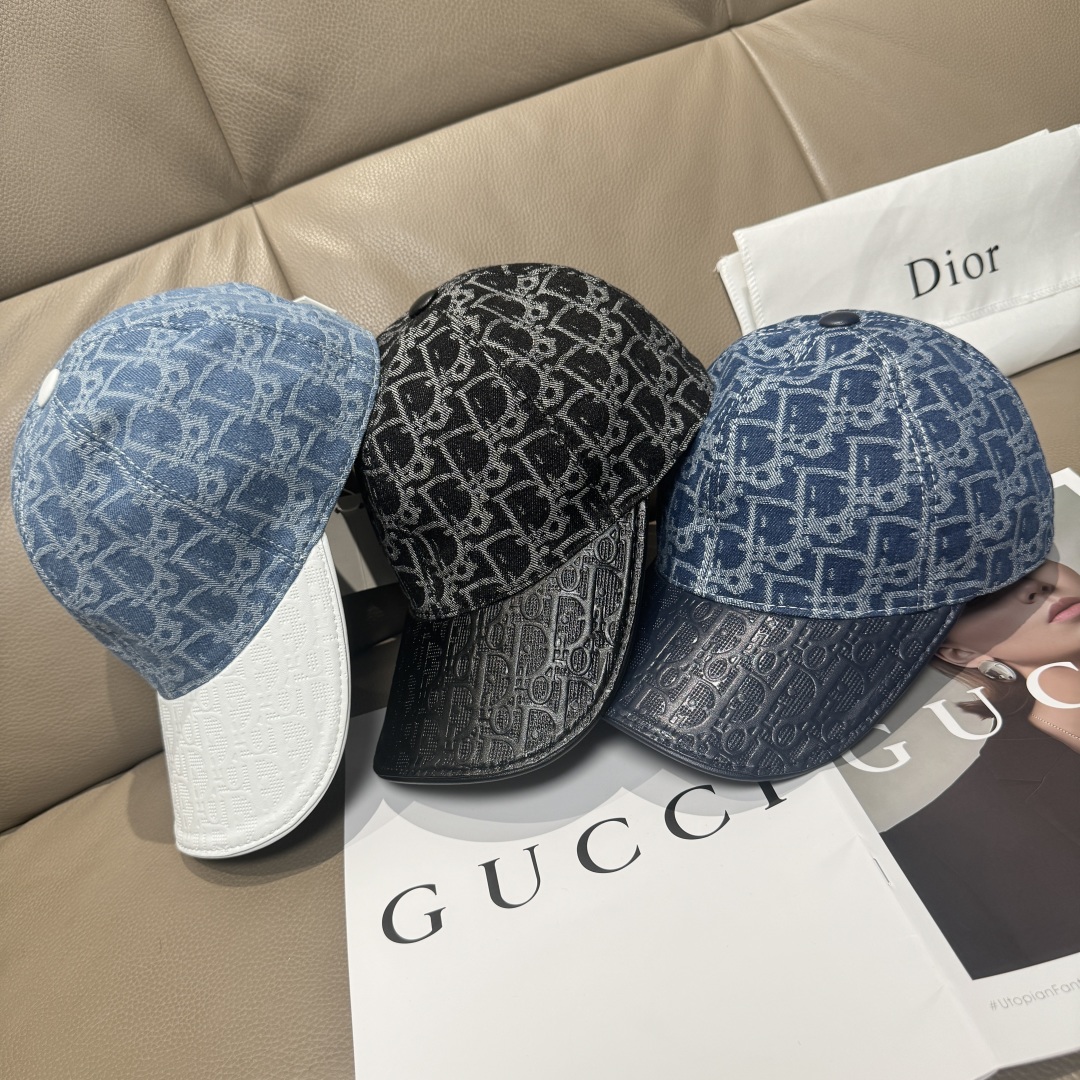 TOP Christian Dior Baseball Hat - 3 Colors