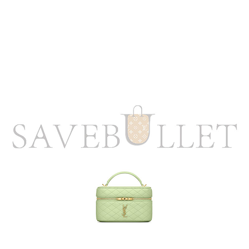YSL GABY VANITY BAG IN LAMBSKIN 7667311EL073986 (18*11*6.5cm)