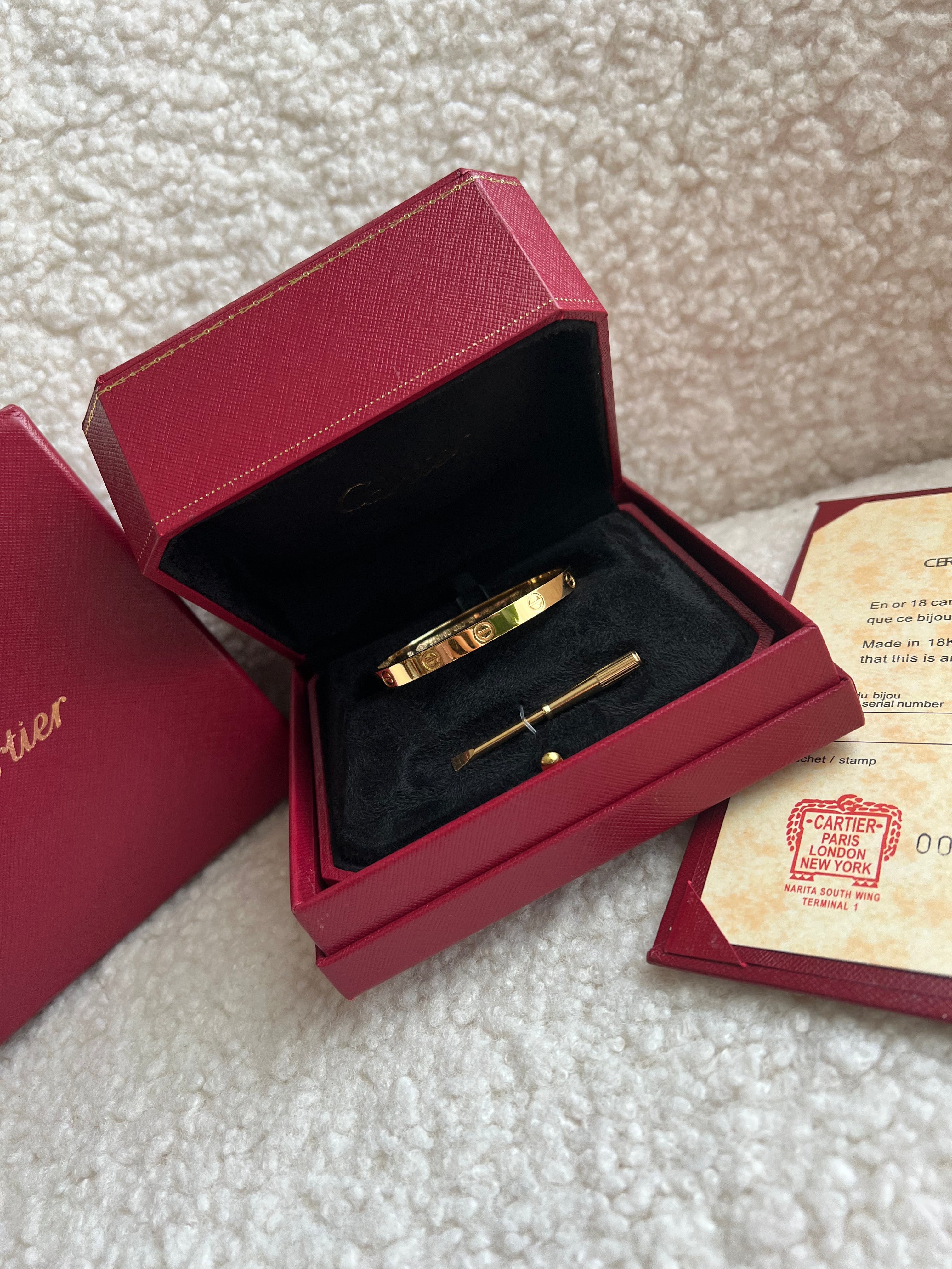 TOP Cartier Love Bracelet - Gold