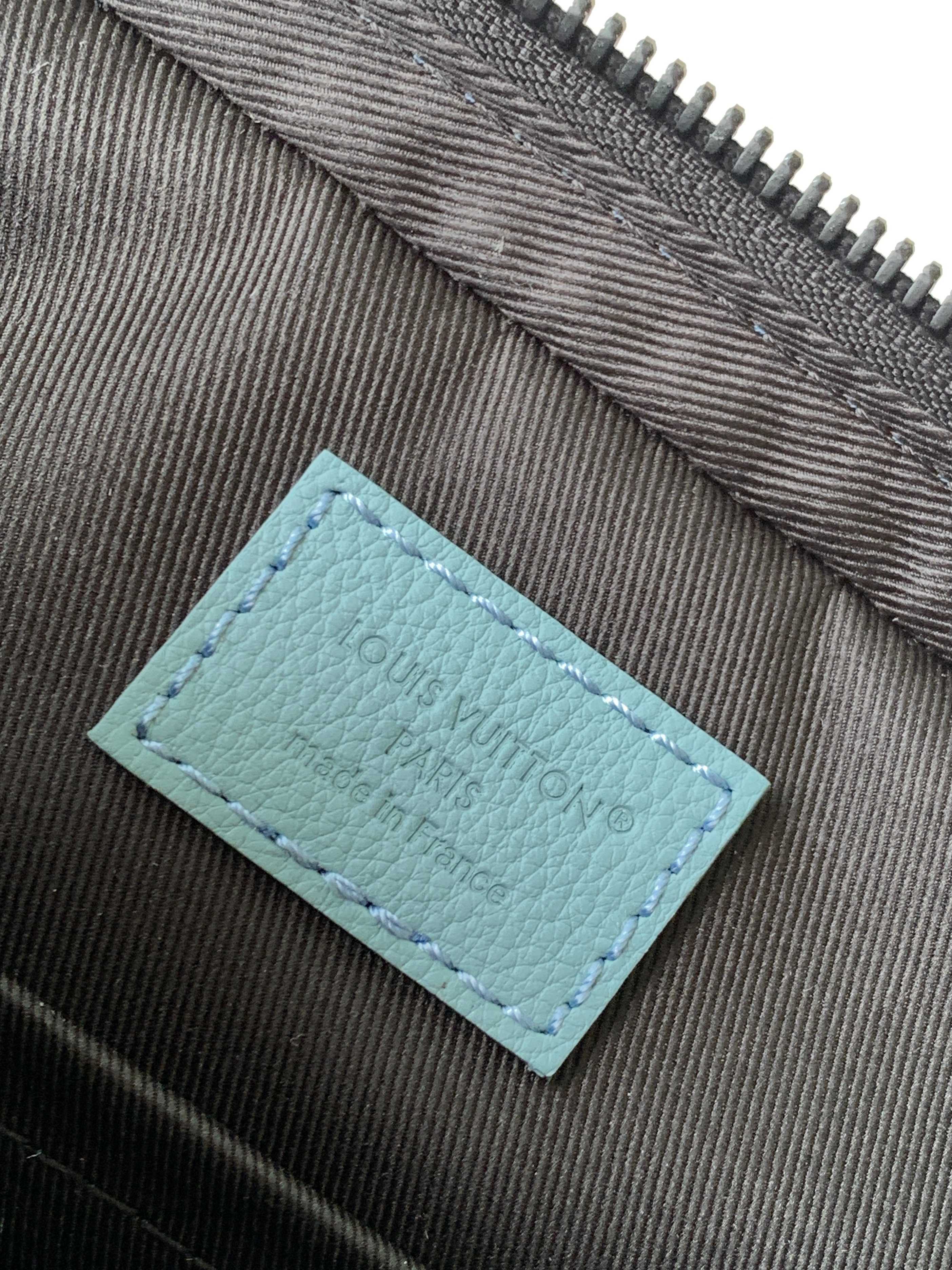 TOP Louis Vuitton LV Trio Messenger Bag 25x18.5x7cm - Blue