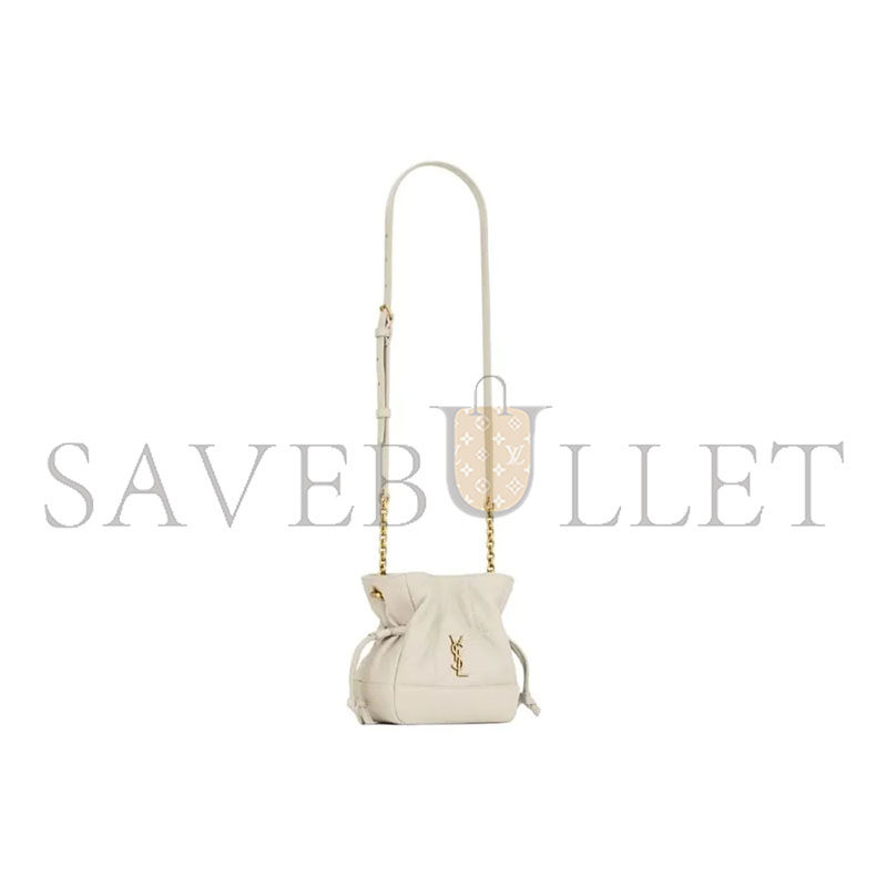 YSL JAMIE MINI SHOULDER POUCH IN LAMBSKIN 859174AAB329207 (15.5*14.5*8cm)