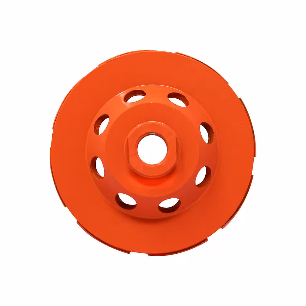 4 in. Diamond Double Row Cup Wheel