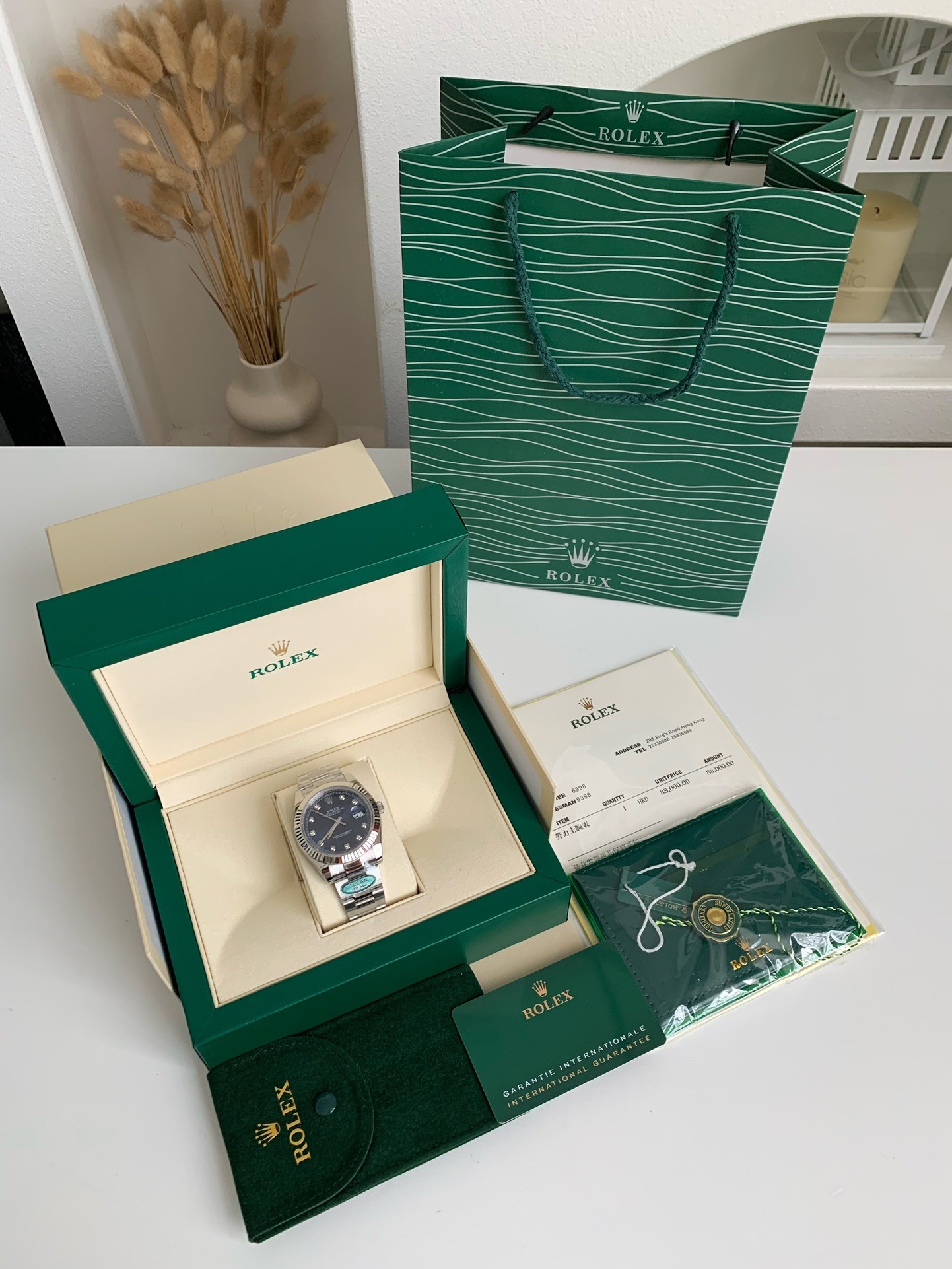 Rolex Logbook Datejust Watch