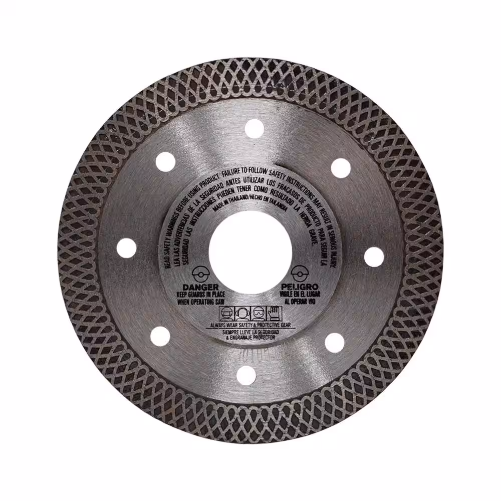 4 in. Mesh Continuous Rim Diamond Blade