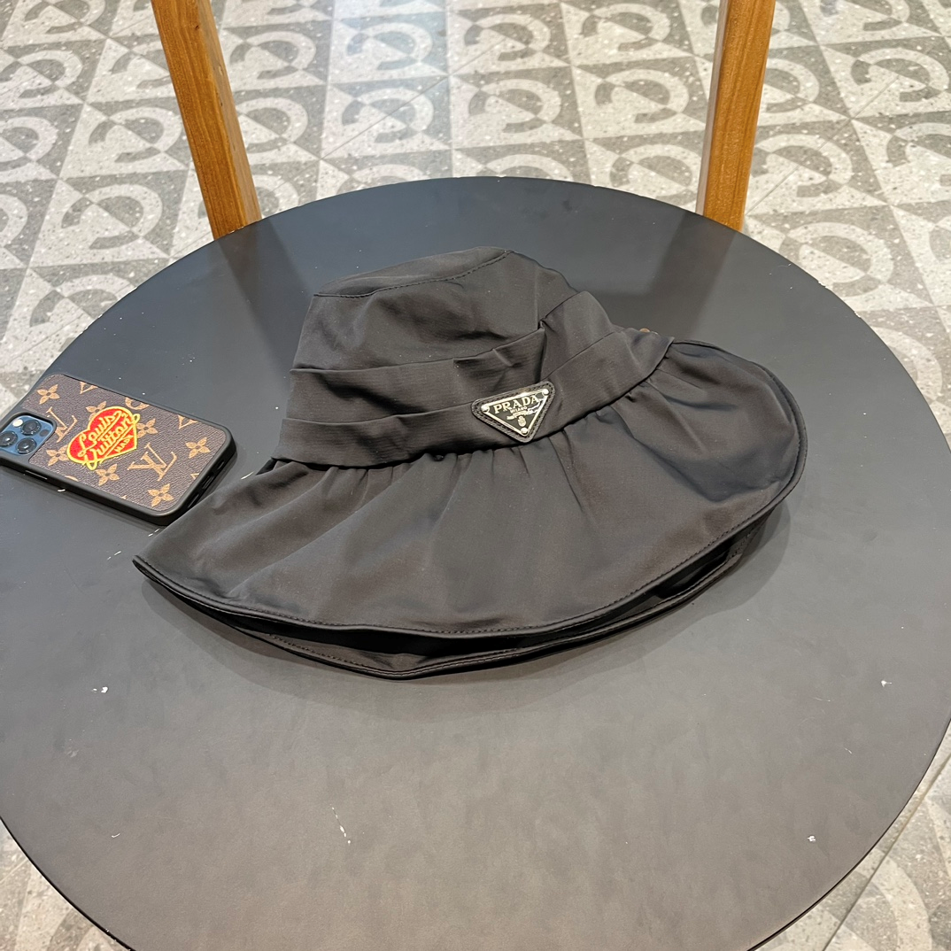 Prada Sunblock Fisherman Hat Sunhat （Replica）