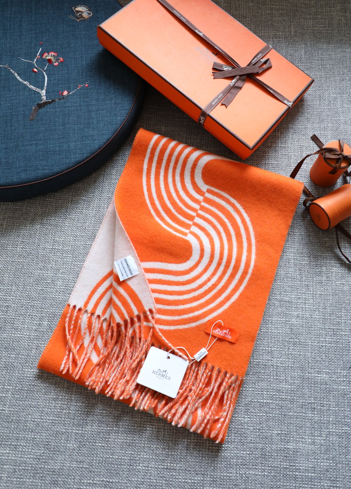 TOP HERMES  Scarf  30*180 cm - 2 Colors